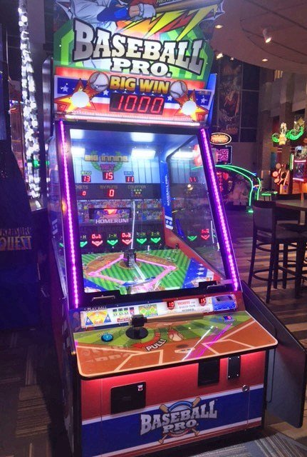 Play Baseball Pro Arcade at GameTime Miami Tampa Fort Myers