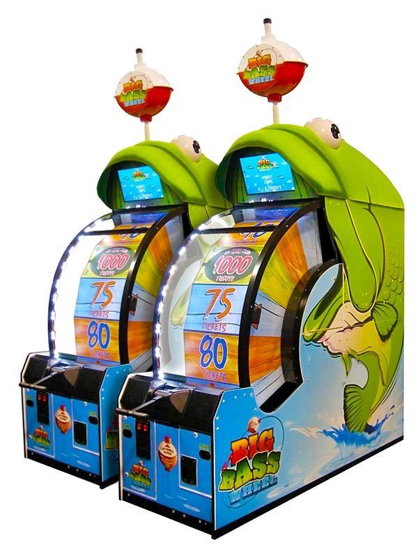 Big Bass Wheel Arcade Video Game GameTime