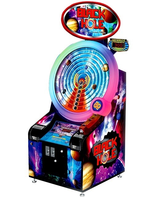 Black Hole arcade game at GameTime Arcade with locations in Miami, Fort Myers, Tampa, Ocoee, Kissimmee and Daytona