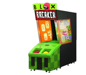 Blox Breaker Arcade Game at GameTime Miami Mega Arcade, Restaurant & Sports Bar