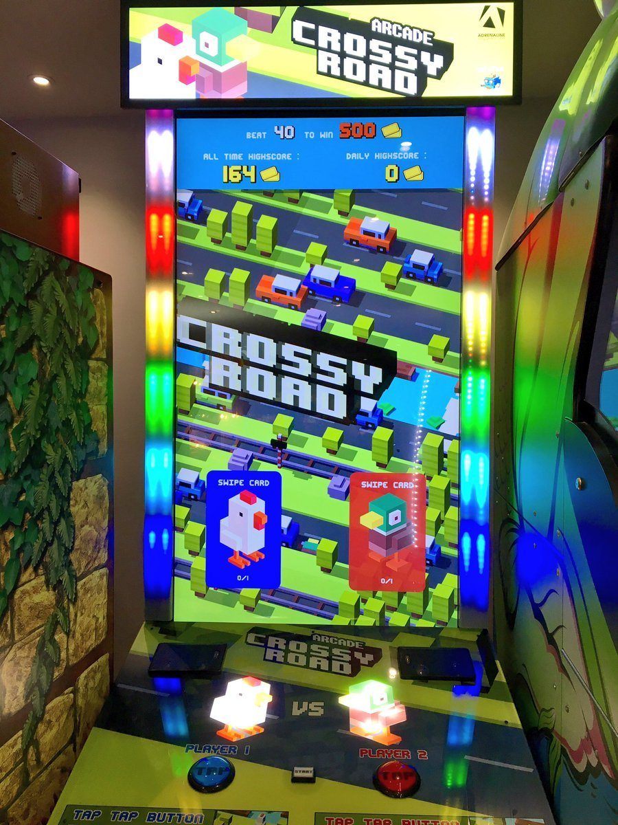Play CROSSY-ROAD at GameTime Arcade