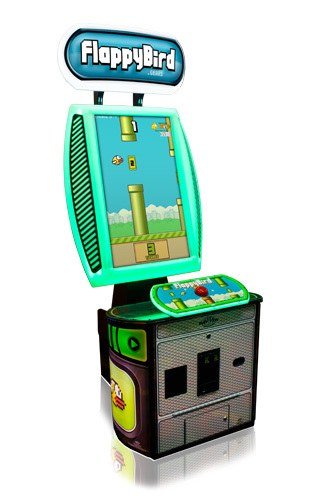 Play Flappy Bird at GameTime Miami Mega Arcade Restaurant & Sports Bar arcade