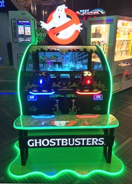 Ghostbusters arcade game by ICE at GameTime Daytona Tampa Fort Myers