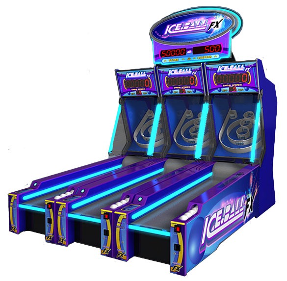 iceballFX cabinet video arcade games at GameTime
