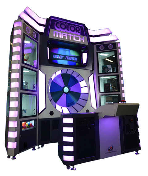Mega Color Match video arcade games at GameTime Miami, Fort Myers, Tampa, Ocoee, Kissimmee, Daytona, Mega Arcade Restaurant & Sports Bar