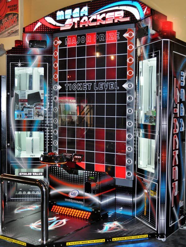 Mega Stacker Redemption Arcade Video Game GameTime
