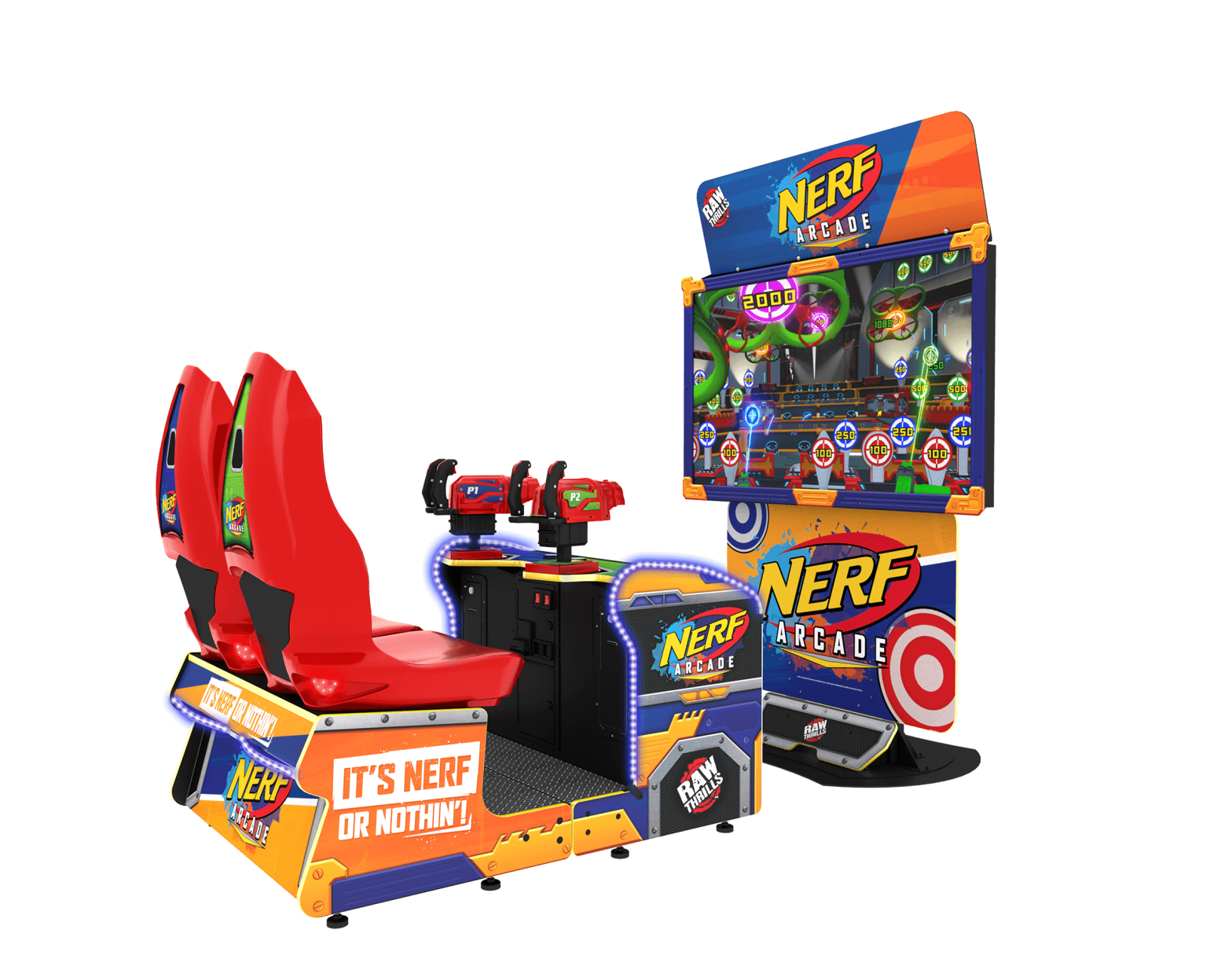 Nerf at GameTime Miami, Fort Myers, Tampa, Ocoee, Kissimmee, Daytona Mega Arcade, Restaurant, & Sports Bar