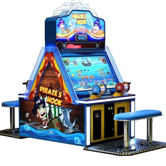 Pirates hook 4 player video arcade games at GameTime