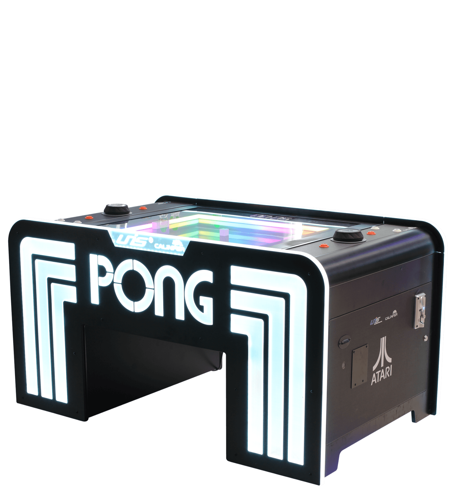Pong Atari Arcade Game at GameTime Miami Mega Arcade Restaurant & Sports Bar