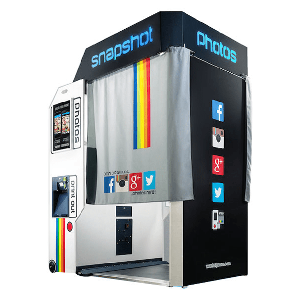 Snapshot Studio video arcade photo booth at GameTime Miami, Tampa, Arcade, Restaurant, Sports Bar
