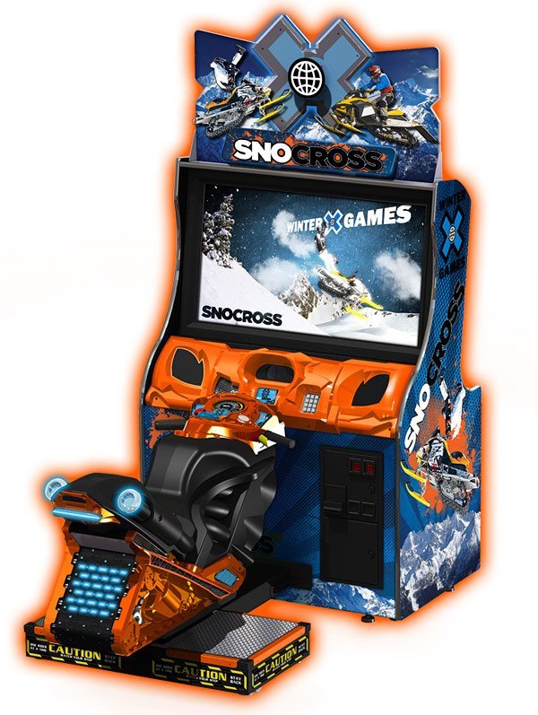 Winter X Games SnoCross Racing Arcade Video Game GameTime