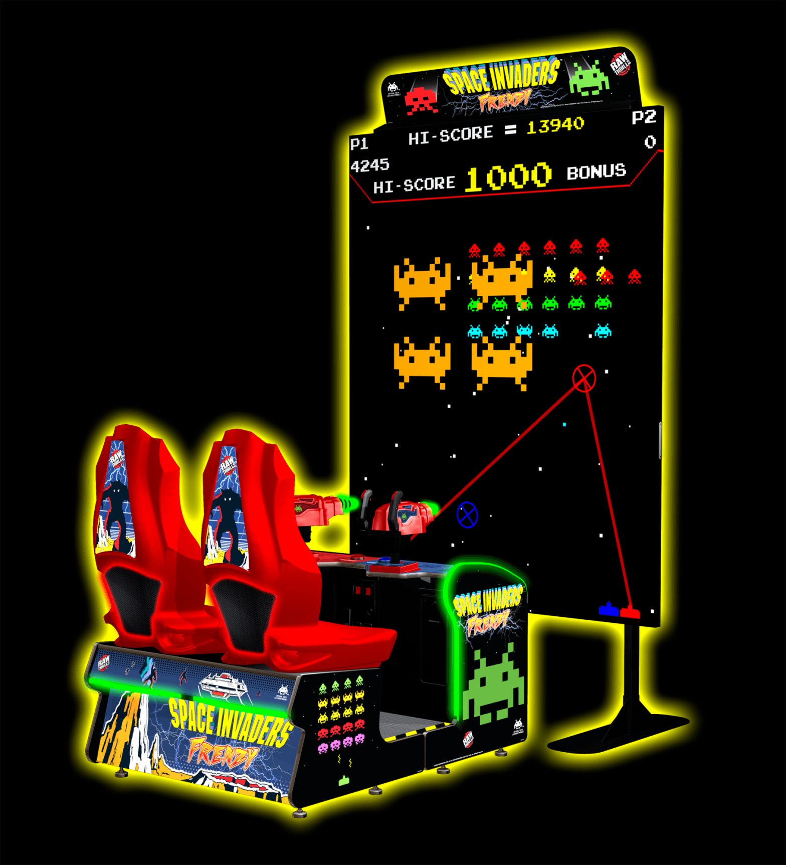 Play Space Invaders at GameTime Arcade