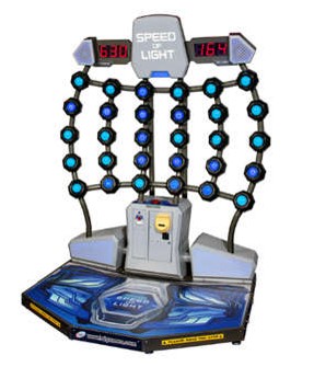Speed of Light Arcade Game at GameTime Miami, Tampa, Mega Arcade, Restaurant, Sports Bar