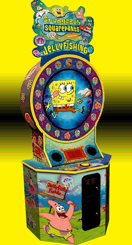Sponge Bob JellyFishing Arcade Game at GameTime Arcade, Restaurant, Sports Bar in Miami, Fort Myers, Tampa, Ocoee, Kissimmee, and Daytona