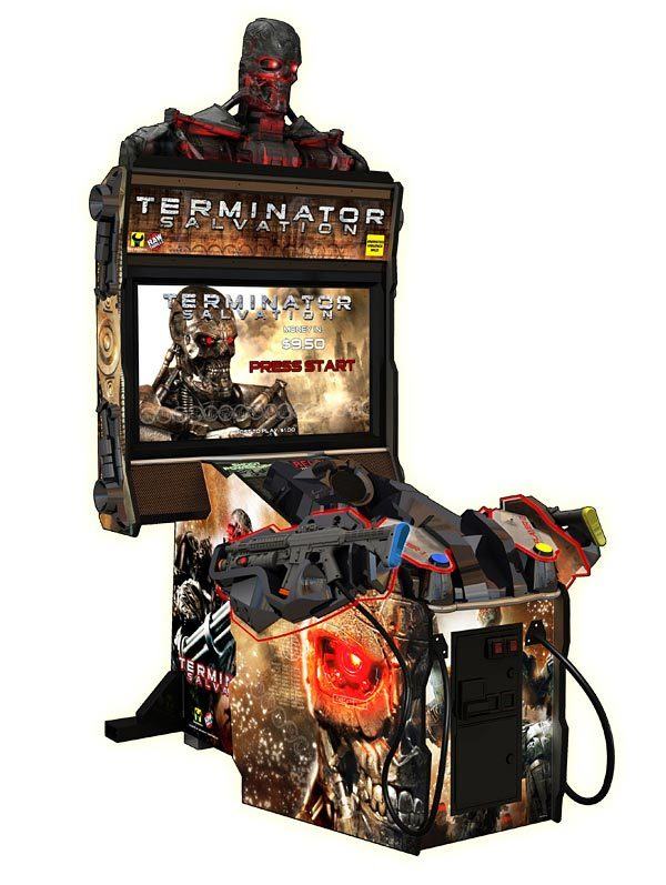 Terminator Salvation Shooting Arcade Video Game GameTime Fort Myers and GameTime Tampa