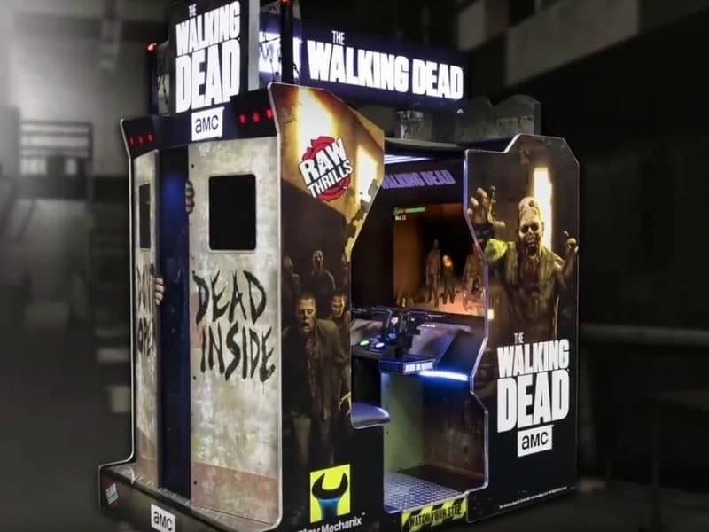 The Walking Dead Arcade Game Cabinet