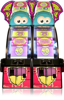 Ticket Monster video arcade games at GameTime Miami, Fort Myers, Ocoee, Daytona, Kissimmee, Tampa, Mega Arcade, Restaurant, & Sports Bar