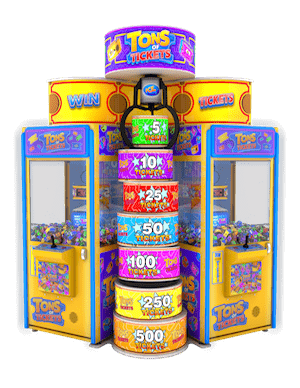 Tons of Tickets at GameTime Arcade