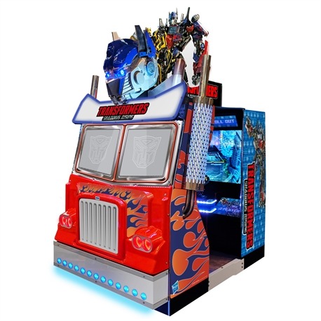 Transformers Shadows Rising with Optimus Prime, Bumblebee, Sideswipe and Megatron by Sega at GameTime Miami, Fort Myers, Ocoee, Mega Arcade, Restaurant & Sports Bar