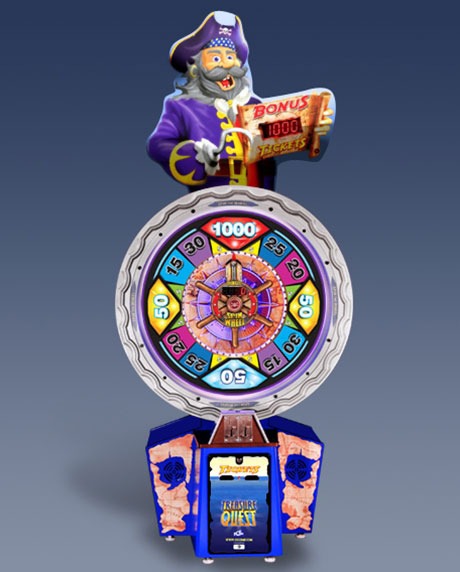 Treasure Quest video arcade games at GameTime