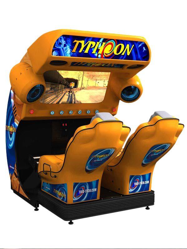 Typhoon Ride Simulator Arcade Video Game GameTime