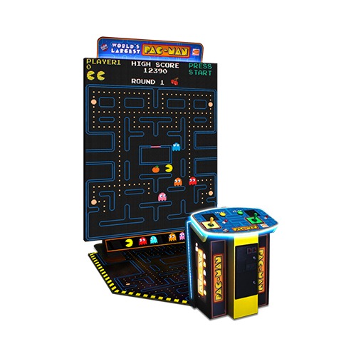 Worlds Largest Pac Man at GameTime Mega Arcade, Restaurant, & Sports Bar