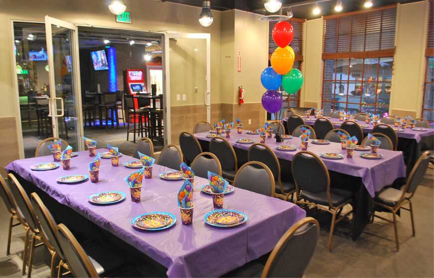 Birthday Parties Event Space at GameTime Miami