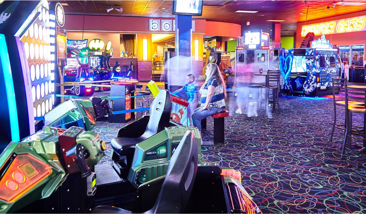 Arcade Games at GameTime Euless
