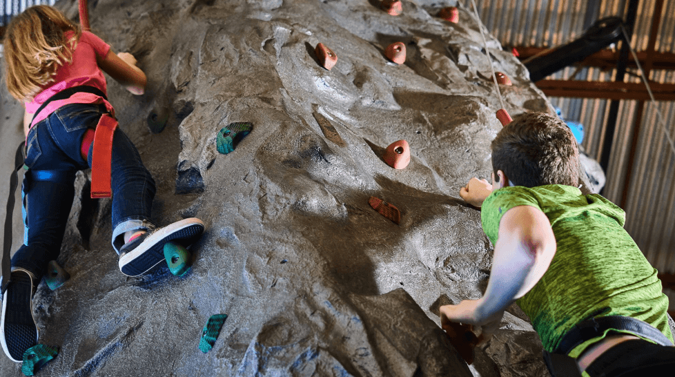 Rock Climbing Wall at GameTime Euless and Houston